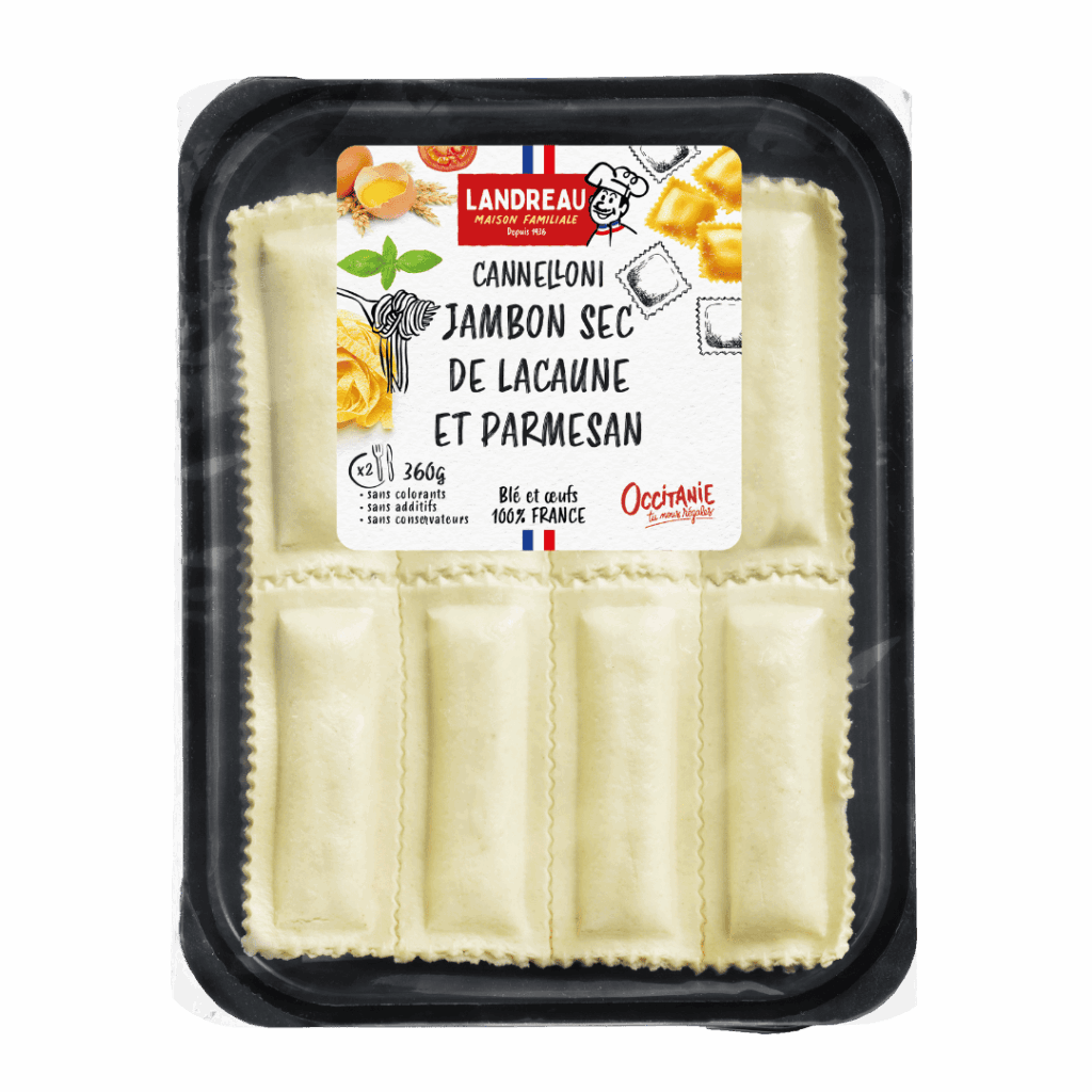 Cannelloni jambon sec de Lacaune et parmesan - Landreau