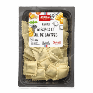 Ravioli girolles et ail de Lautrec - Landreau