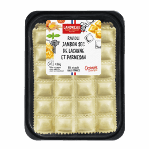 Ravioli jambon sec de Lacaune et parmesan