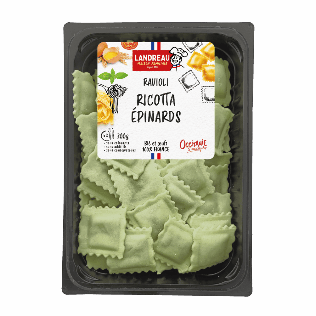 Ravioli ricotta épinard - Landreau- 300g