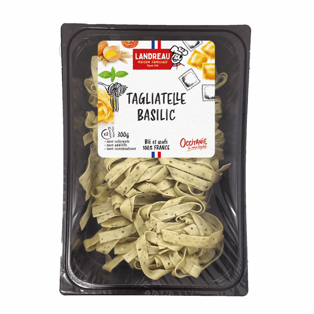 Tagliatelle basilic Landreau 300g